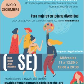 El Área de Igualdad de la Mancomunidad nos ofrece una actividad para mujeres.