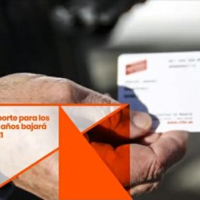 El abono transporte para mayores se rebaja un 25% más desde enero